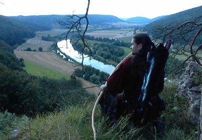 Thomas Steindl vor der Kulisse des Altmühltals